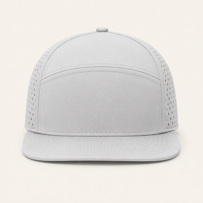 Ventilated Flat-Brim Cap