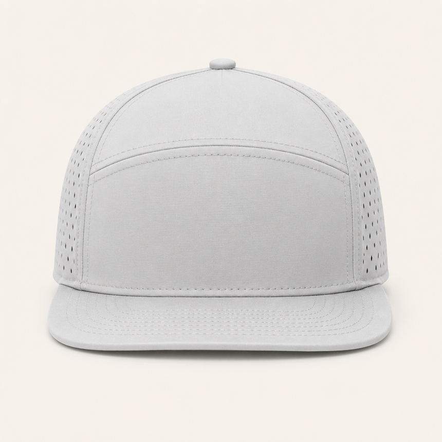Ventilated Flat-Brim Cap