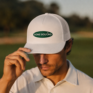 Gone Golfing Club Baseball Caps