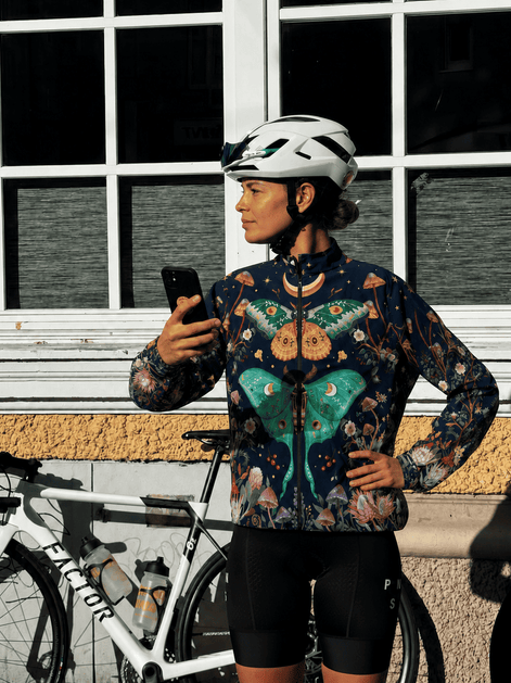 Mystic Luna Moth & Wild Flora Pro Aero Windbreaker Jacket