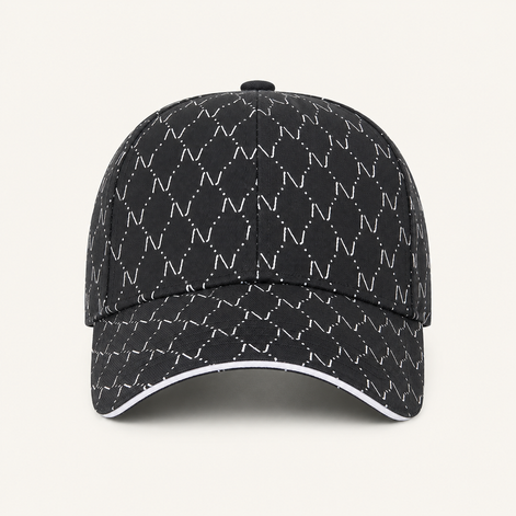 Geometric Stitch Baseball Cap