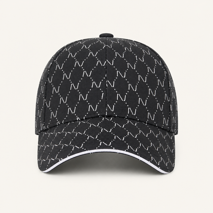 Geometric Stitch Baseball Cap