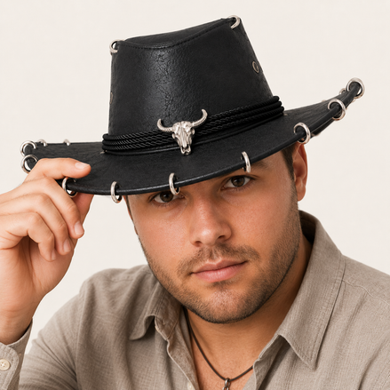 Black Western Cowboy Hat