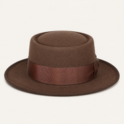 Vintage Feather Pork Pie Hats