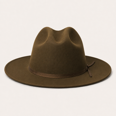 Classic Wool Felt Fedora Hats