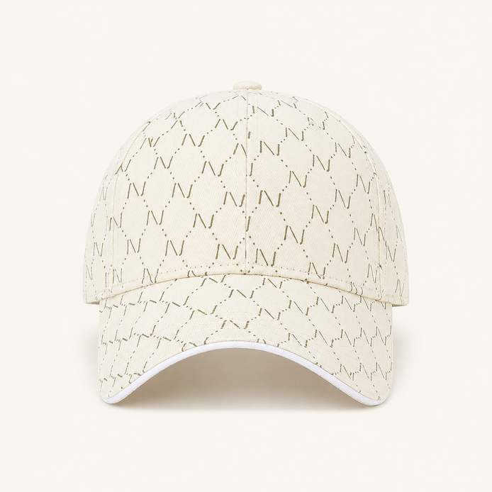 Geometric Stitch Baseball Cap