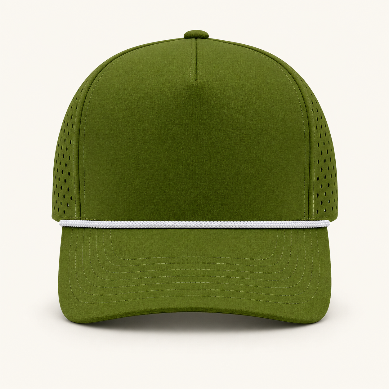 Rope-Trim Performance Cap