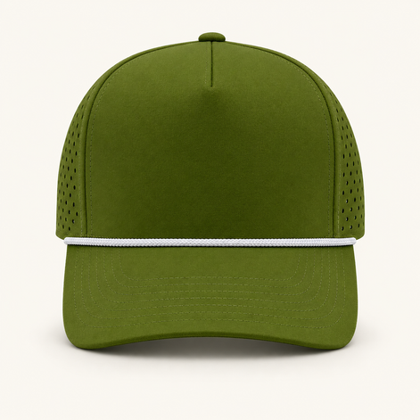 Rope-Trim Performance Cap