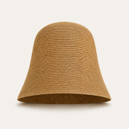 Minimalist Woven Cloche Hats