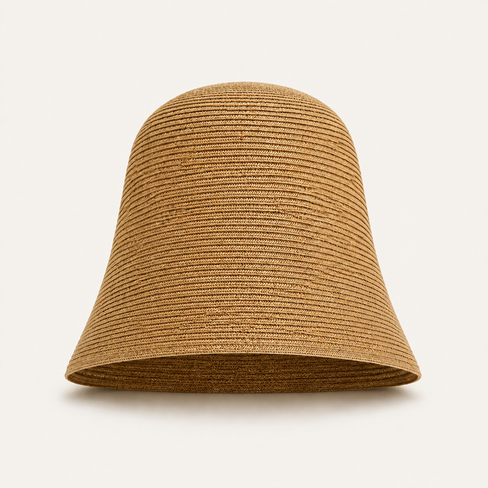 Minimalist Woven Cloche Hats