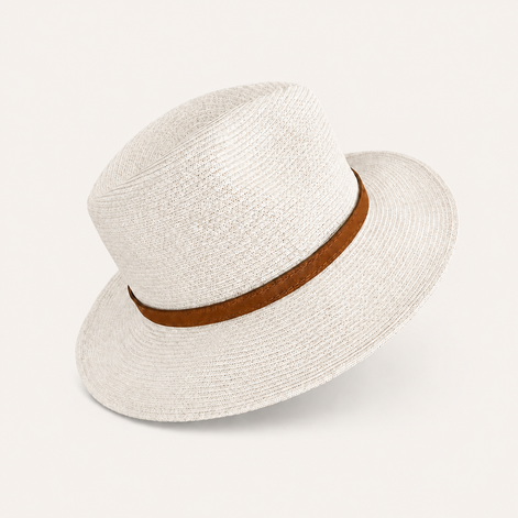 Tasseled Belted Fedora Hats