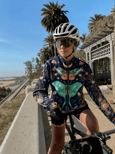 Mystic Luna Moth & Wild Flora Pro Aero Windbreaker Jacket