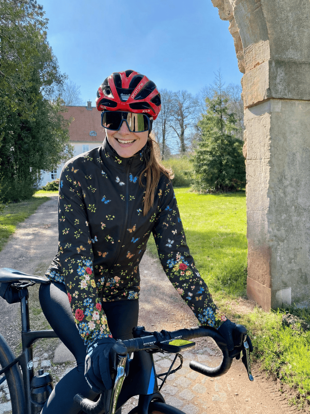 Midnight Butterfly Garden Pro Aero Windbreaker Jacket