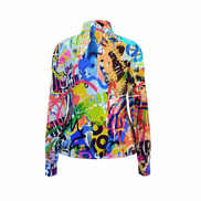 Radiant Wild Garden Floral Pro Aero Windbreaker Jacket