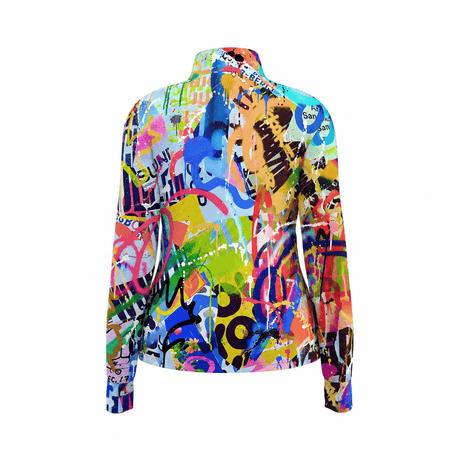 Radiant Wild Garden Floral Pro Aero Windbreaker Jacket