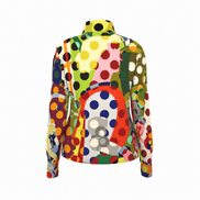 Retro Geo Polka Dot Pop Art Pro Aero Windbreaker Jacket
