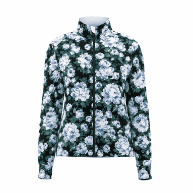 Vintage Blue Bloom Heritage Pro Aero Windbreaker Jacket