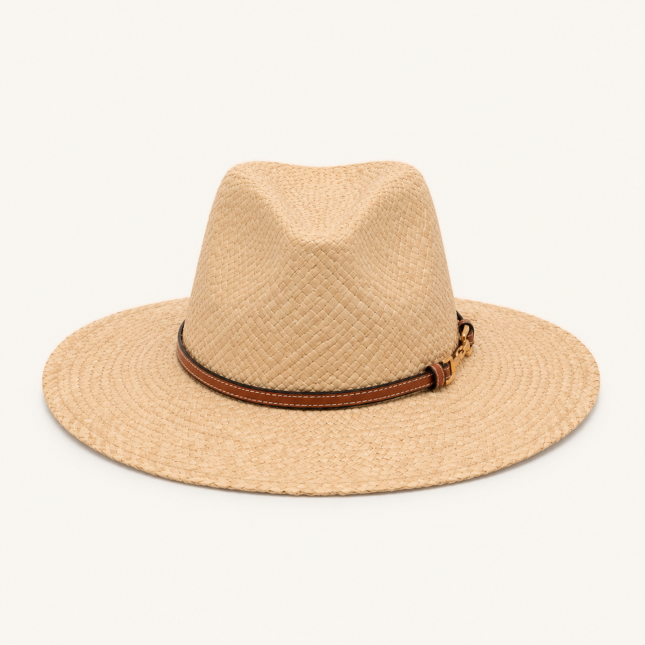 Chain Belted Fedora Hats