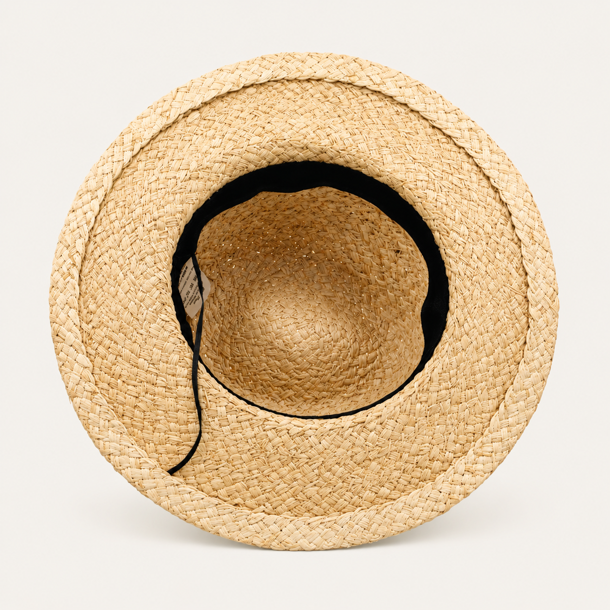 Minimalist Wide Brim Straw Fedora Hats