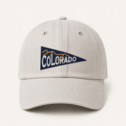 Vintage Colorado Pennant Baseball Caps