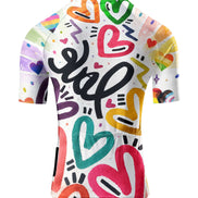 Rainbow Graffiti Cycling Jersey