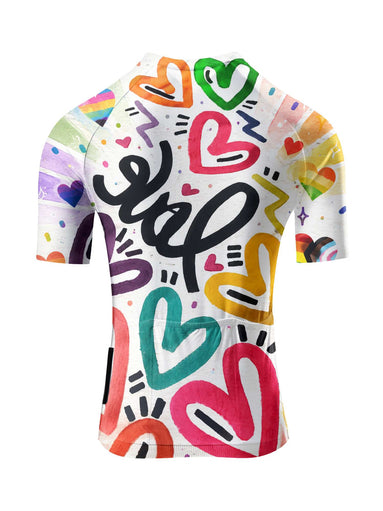 Rainbow Graffiti Cycling Jersey