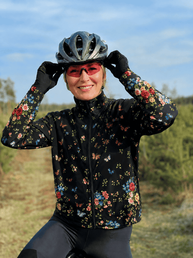Midnight Butterfly Garden Pro Aero Windbreaker Jacket