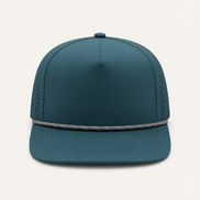 Olive Rope-Trim Performance Cap