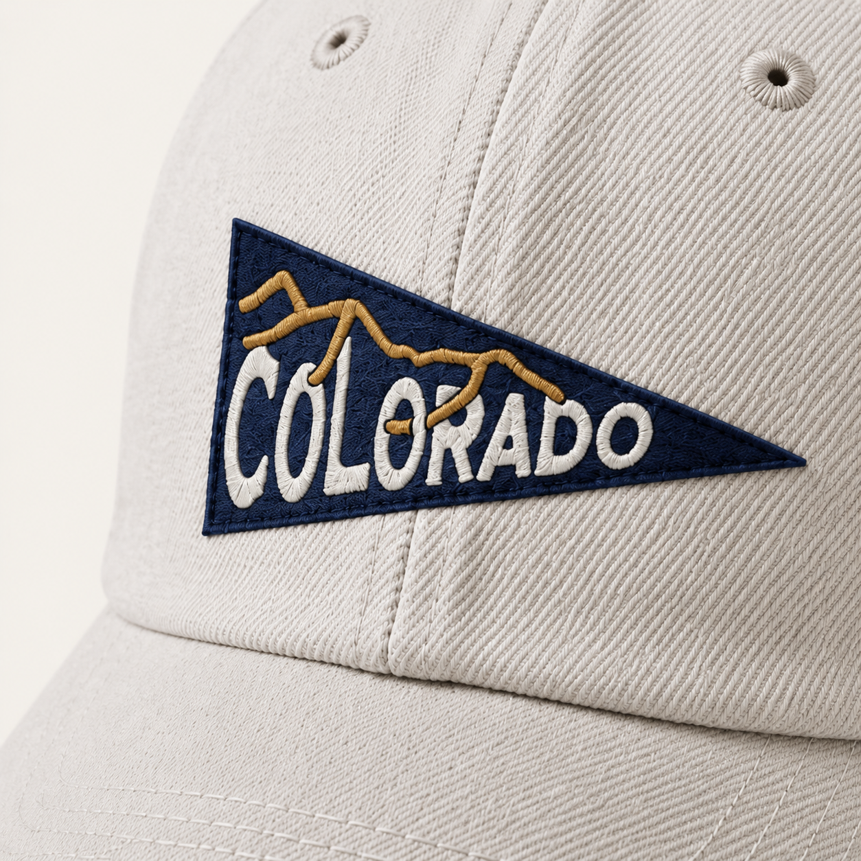 Vintage Colorado Pennant Baseball Caps