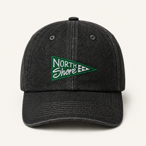 Vintage North Shore Baseball Caps