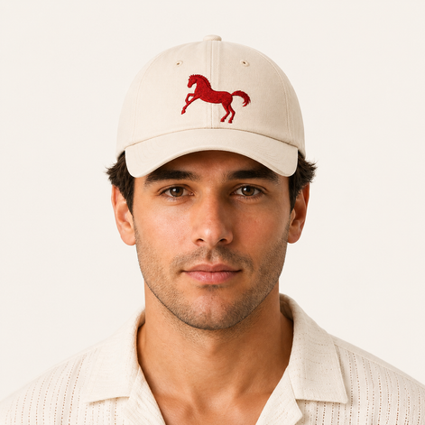 Red Horse Baseball Cap