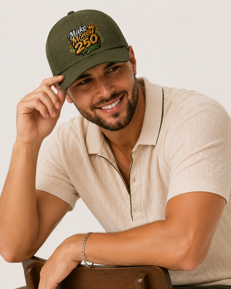 Make Money 250 Baseball Caps