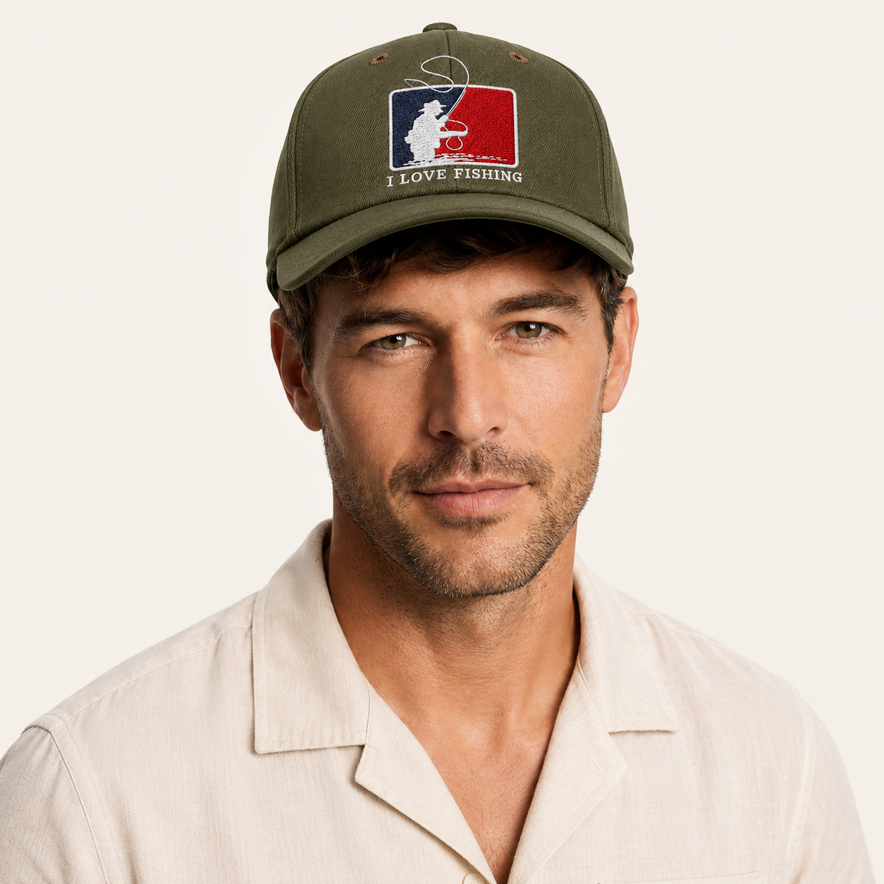 I Love Fishing Baseball Cap