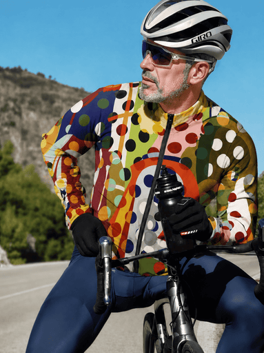 Retro Geo Polka Dot Pop Art Pro Aero Windbreaker Jacket