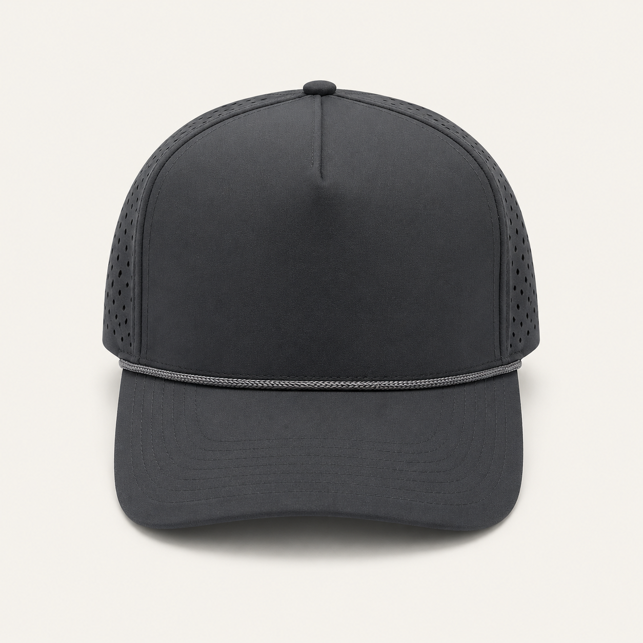 Rope-Trim Performance Cap