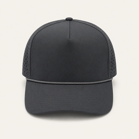 Rope-Trim Performance Cap