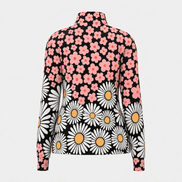 Retro Daisy Pop Windproof Jacket