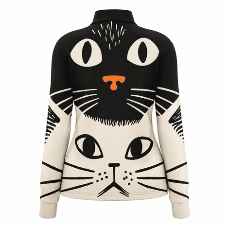 Cat Duo Graphic Windproof Jacket