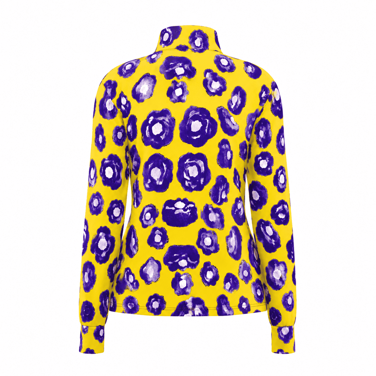 Violet Poppy Splash Windproof Jacket