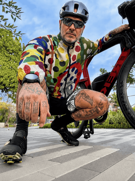 Retro Geo Polka Dot Pop Art Pro Aero Windbreaker Jacket