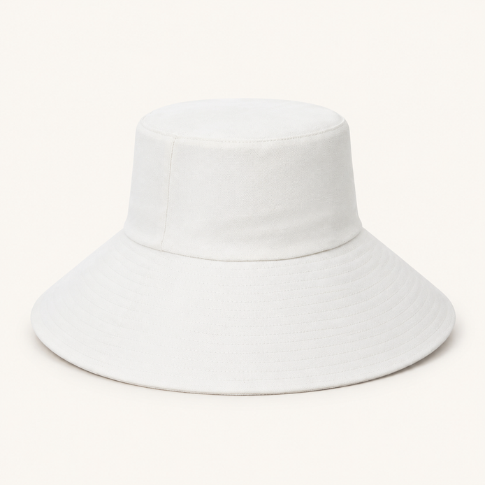 Minimalist Wide Brim Bucket Hats