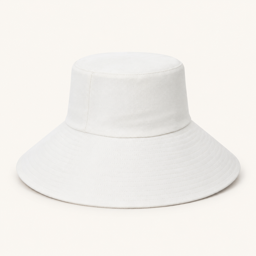 Minimalist Wide Brim Bucket Hats