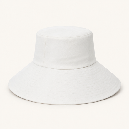 Minimalist Wide Brim Bucket Hats