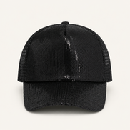 Iridescent Sequin Baseball Cap