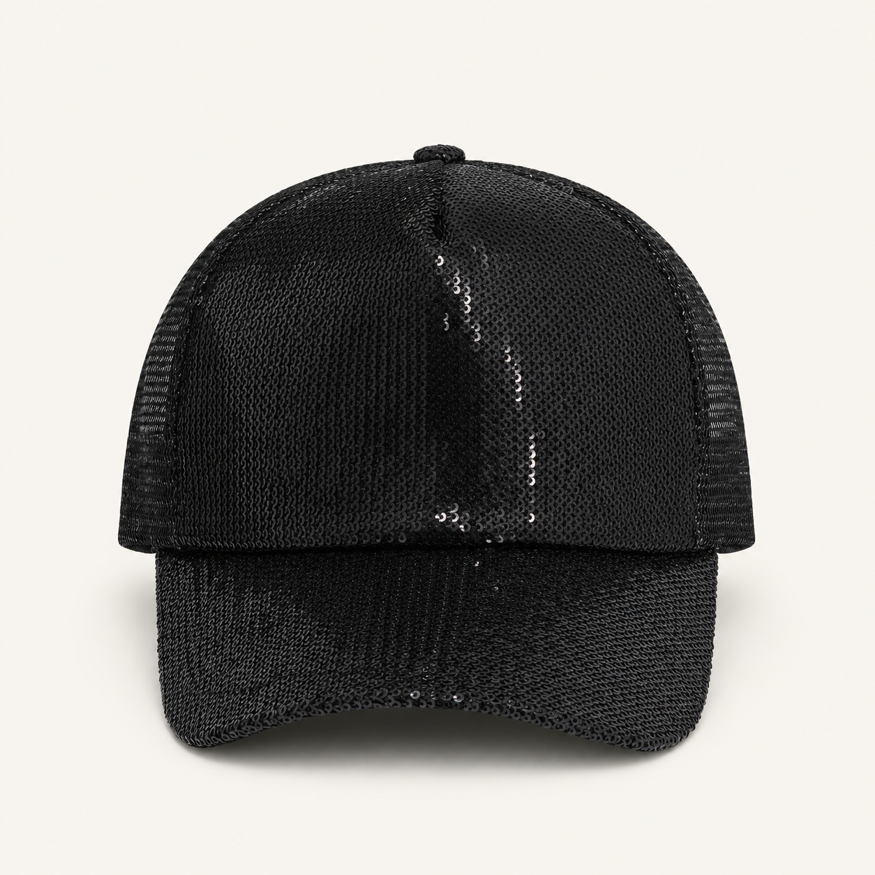Iridescent Sequin Baseball Cap