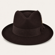 Classic Feather Accent Fedora Hats