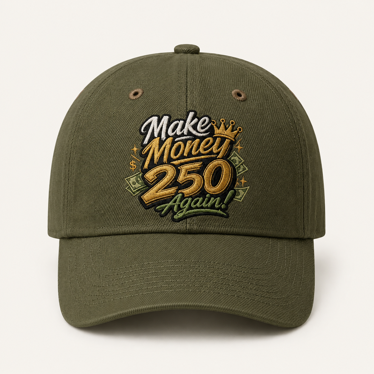 Make Money 250 Baseball Caps