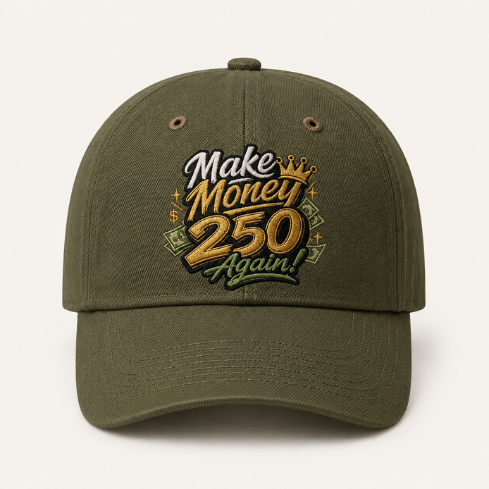 Make Money 250 Baseball Caps