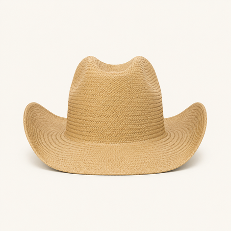 Minimalist Straw Western & Cowboy Hats