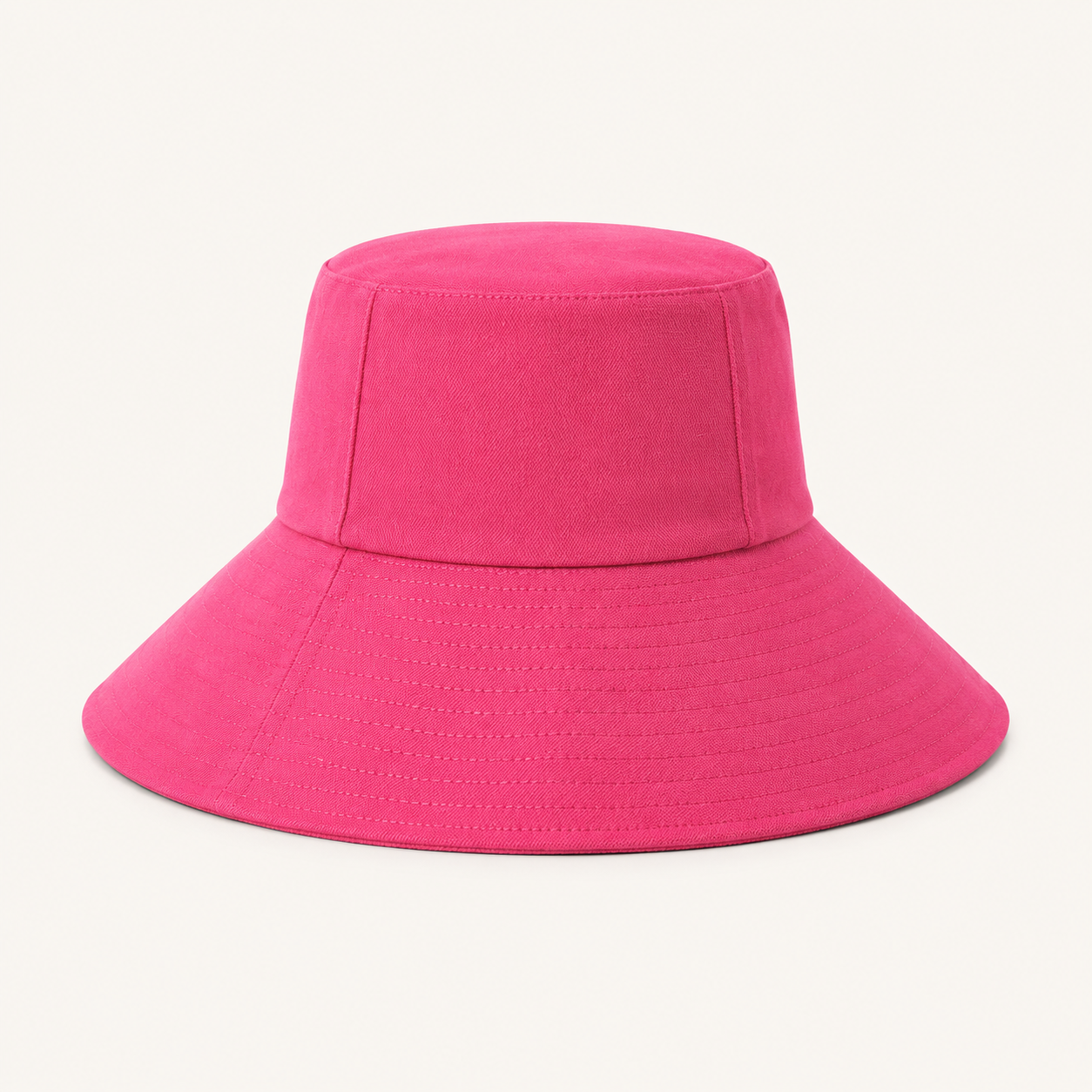 Minimalist Wide Brim Bucket Hats